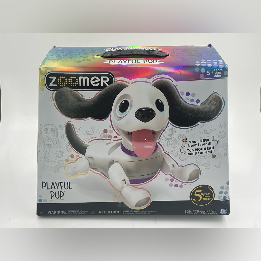 Brand New Unopened ZOOMER PLAYFUL PUP Robot Dog,